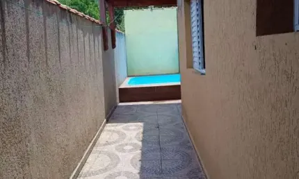Casa para Venda em Itanhaém, Tupy, 2 dormitórios, 1 banheiro, 2 vagas