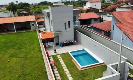 Casa Sobreposta para Venda em Itanhaém, Cibratel 2, 3 dormitórios, 1 suíte, 1 banheiro, 2 vagas
