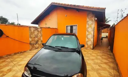 Casa para Venda em Itanhaém, Regina, 2 dormitórios, 1 banheiro, 2 vagas