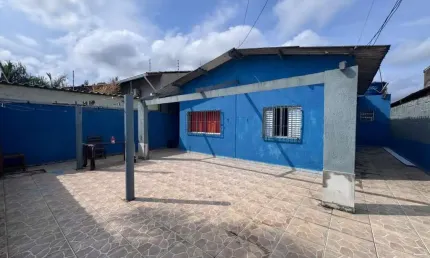 Casa para Venda em Itanhaém, Jardim Suarão, 2 dormitórios, 1 suíte, 1 banheiro, 2 vagas