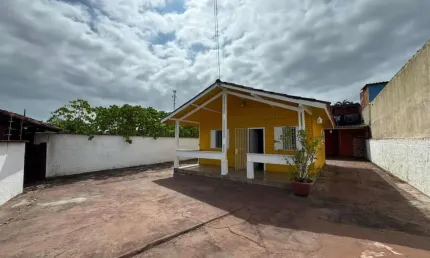 Casa para venda em itanhaém, guacyra, 3 dormitórios, 1 banheiro, 5 vagas