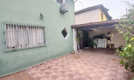 Casa para venda em mongaguá, parque novo imigrante, 2 dormitórios, 2 banheiros, 2 vagas