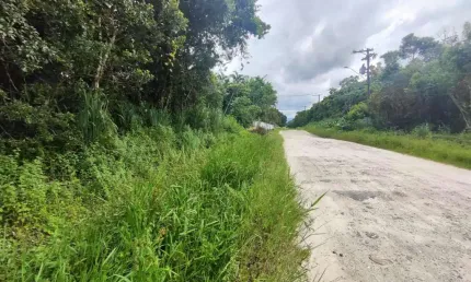 Terreno à venda na Av. Marginal 2, 11464, Balneário Tupy, Itanhaém