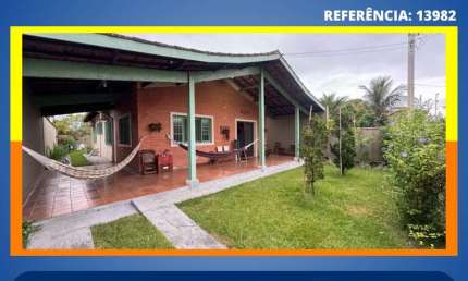 Casa para Venda em Itanhaém, Suarão, 3 dormitórios, 1 suíte, 1 banheiro, 4 vagas