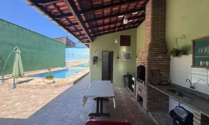 Casa para venda em itanhaém, laranjeiras, 3 dormitórios, 1 suíte, 1 banheiro, 3 vagas