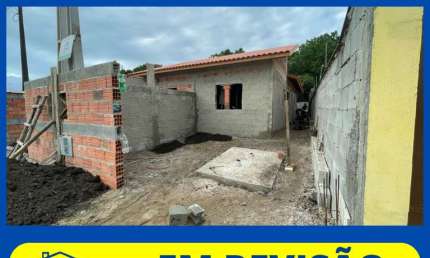 Casa para Venda em Itanhaém, Tupy, 2 dormitórios, 1 banheiro, 2 vagas