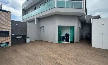 Casa para Venda em Peruíbe, Maria Helena Novaes, 2 dormitórios, 1 suíte, 1 banheiro, 2 vagas