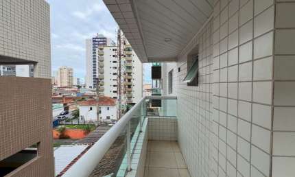 Apartamento para Venda em Praia Grande, Ocian, 2 dormitórios, 1 suíte, 1 banheiro, 1 vaga