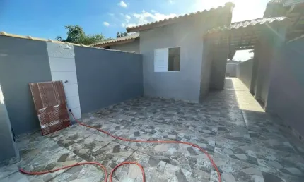 Casa para venda em itanhaém, bopiranga, 2 dormitórios, 1 suíte, 1 banheiro, 2 vagas