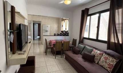 Apartamento para Venda em Praia Grande, Canto do Forte, 1 dormitório, 1 banheiro, 1 vaga