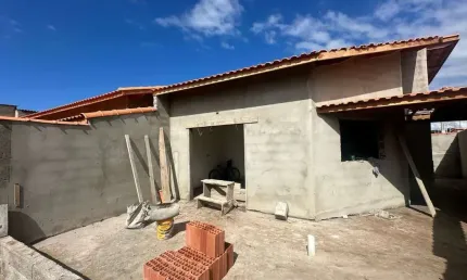 Casa para venda em itanhaém, jamaica, 2 dormitórios, 1 suíte, 1 banheiro
