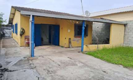 Casa para Venda em Itanhaém, Gaivota, 2 dormitórios, 1 banheiro, 4 vagas