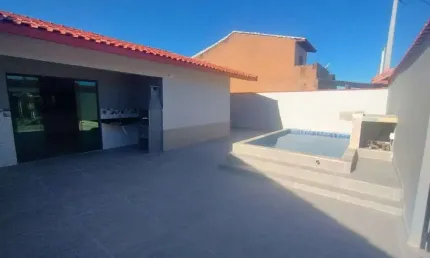 Casa para venda em mongaguá, jardim santana, 2 dormitórios, 1 suíte, 1 banheiro, 2 vagas