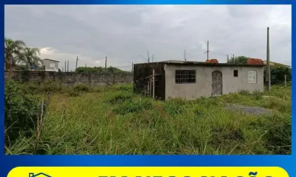 Terreno para Venda em Peruíbe, Santa Cruz, 1 dormitório, 1 banheiro