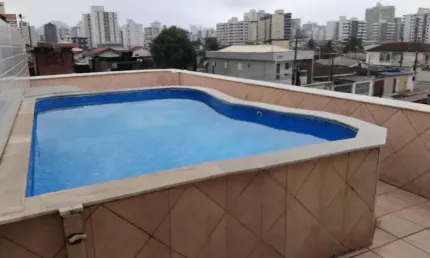 Casa para Venda em Praia Grande, Guilhermina, 3 dormitórios, 3 suítes, 2 banheiros, 2 vagas