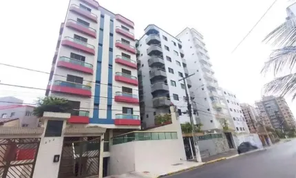Apartamento para Venda em Praia Grande, Caiçara, 1 dormitório, 1 banheiro, 1 vaga