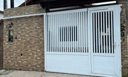 Casa para venda em itanhaém, jardim corumbá, 2 dormitórios, 1 suíte, 1 banheiro, 2 vagas
