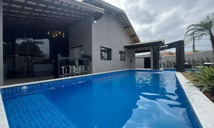 Casa para venda em itanhaém, santa terezinha, 3 dormitórios, 1 suíte, 3 banheiros, 2 vagas