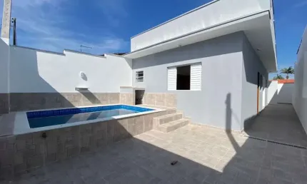 Casa para venda em itanhaém, santa terezinha, 2 dormitórios, 1 suíte, 1 banheiro