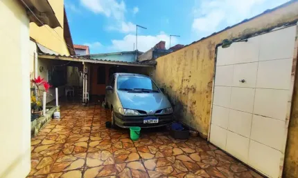 Casa para venda em itanhaém, tupy, 2 dormitórios, 1 banheiro, 2 vagas