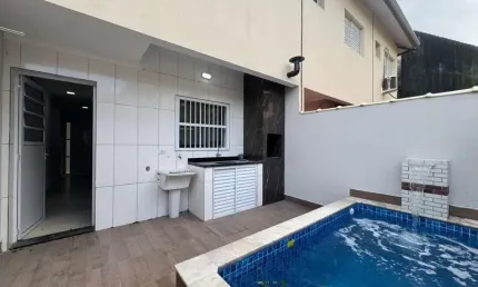 Casa para venda em mongaguá, balneário plataforma, 2 dormitórios, 2 suítes, 1 banheiro, 1 vaga