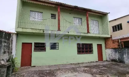 Sobrado para Venda em Itanhaém, Balneário Gaivota, 3 dormitórios, 2 banheiros, 10 vagas