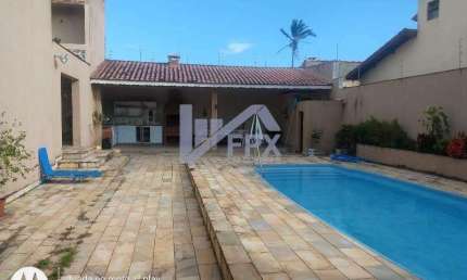 Casa para Venda em Itanhaém, Balneário Beatriz, 4 dormitórios, 1 suíte, 1 banheiro, 5 vagas