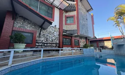 Casa alto padrão para venda em itanhaém, balneário gaivota, 12 dormitórios, 5 suítes, 7 banheiros, 4 vagas