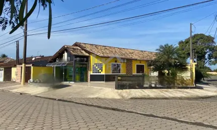 Casa para venda em itanhaém, balneário jequitibá, 1 banheiro, 4 vagas