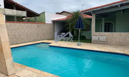 Casa para venda em itanhaém, jardim grandesp, 3 dormitórios, 1 suíte, 1 banheiro, 4 vagas