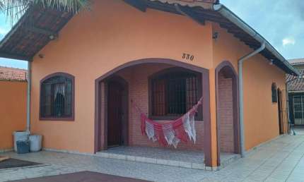 Casa para Venda em Itanhaém, Balneário Gaivota, 2 dormitórios, 1 banheiro, 3 vagas
