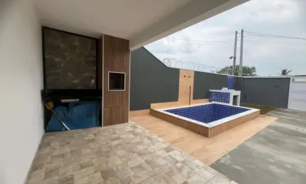 Casa para Venda em Itanhaém, Jardim Grandesp, 2 dormitórios, 1 suíte, 1 banheiro, 3 vagas