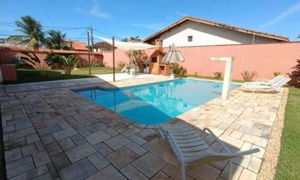 Casa Alto Padrão para Venda em Itanhaém, Jardim Grandesp, 5 dormitórios, 2 suítes, 3 banheiros, 10 vagas