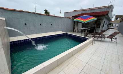Casa para Venda em Itanhaém, Jardim Regina, 2 dormitórios, 1 suíte, 1 banheiro, 4 vagas