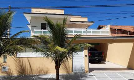 Casa Alto Padrão para Venda em Peruíbe, Nova Peruíbe, 4 dormitórios, 4 suítes, 1 banheiro, 4 vagas