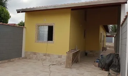 Casa para Venda em Itanhaém, Nova Itanhaém, 2 dormitórios, 1 suíte, 1 banheiro, 2 vagas