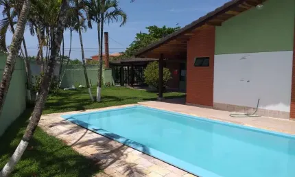 Casa para Venda em Itanhaém, Jardim Regina, 3 dormitórios, 1 suíte, 2 banheiros, 6 vagas