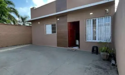 Casa para Venda em Itanhaém, Balneário Gaivota, 4 dormitórios, 1 suíte, 2 banheiros, 2 vagas