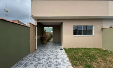 Casa para Venda em Itanhaém, Bopiranga, 2 dormitórios, 1 suíte, 1 banheiro, 2 vagas