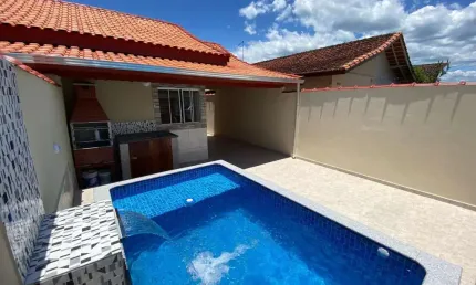 Casa para venda em itanhaém, loty, 2 dormitórios, 1 banheiro, 2 vagas