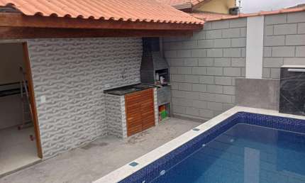 Casa para Venda em Itanhaém, Nossa Senhora do Sion, 2 dormitórios, 1 suíte, 1 banheiro, 1 vaga
