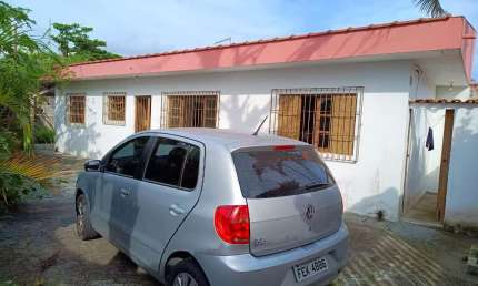Casa para Venda em Mongaguá, Agenor de Campos, 1 dormitório, 1 banheiro, 4 vagas