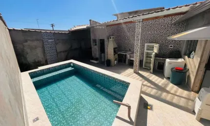 Casa para Venda em Itanhaém, Jardim das Palmeiras, 3 dormitórios, 1 suíte, 3 banheiros, 10 vagas