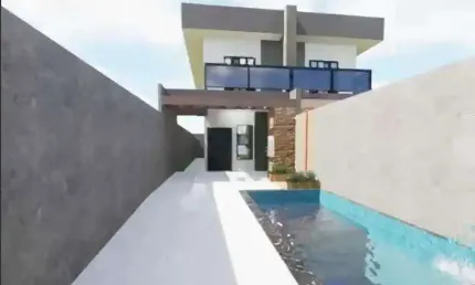 Casa para venda em itanhaém, jardim magalhães, 2 dormitórios, 2 suítes, 3 banheiros, 2 vagas