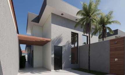 Casa para Venda em Itanhaém, Jardim Regina, 2 dormitórios, 1 suíte, 1 banheiro, 1 vaga