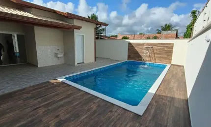 Casa para venda em itanhaém, tupy, 3 dormitórios, 1 suíte, 1 banheiro, 3 vagas