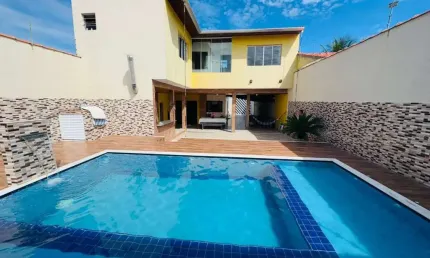 Sobrado para Venda em Itanhaém, Jardim Jamaica, 5 dormitórios, 1 suíte, 3 banheiros, 10 vagas