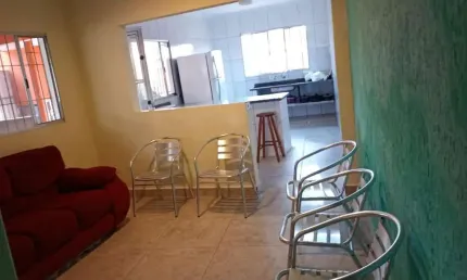 Casa para Venda em Itanhaém, Parque Vergara, 1 dormitório, 1 banheiro, 1 vaga