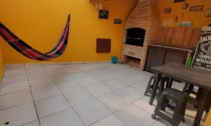 Casa para venda em itanhaém, jardim das palmeiras, 2 dormitórios, 1 banheiro, 1 vaga