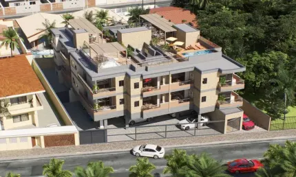 Apartamento para venda em itanhaém, jardim das palmeiras, 2 dormitórios, 1 suíte, 1 banheiro, 1 vaga